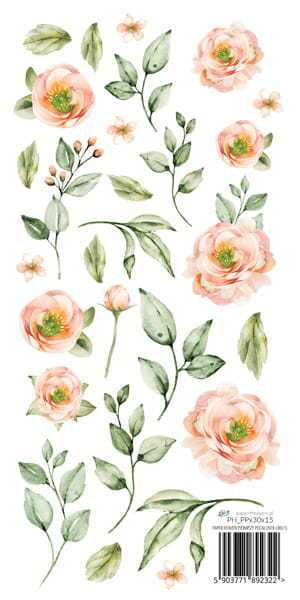 Oboustranně potištěný papír PAPER HEAVEN 12x6" - First Kiss - 1 ks