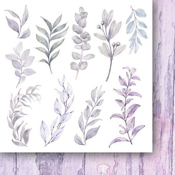 Sada oboustranně potištěných papírů PAPER HEAVEN 6x6" - Beyond the Mist - sada 24 listů