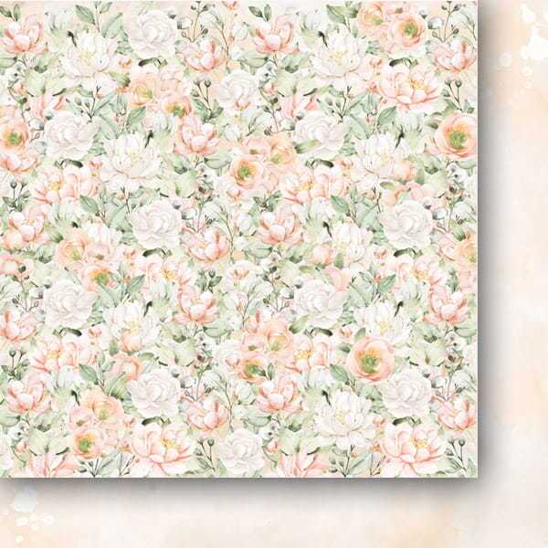 Sada oboustranně potištěných papírů PAPER HEAVEN 6x6" - First Kiss - sada 24 listů