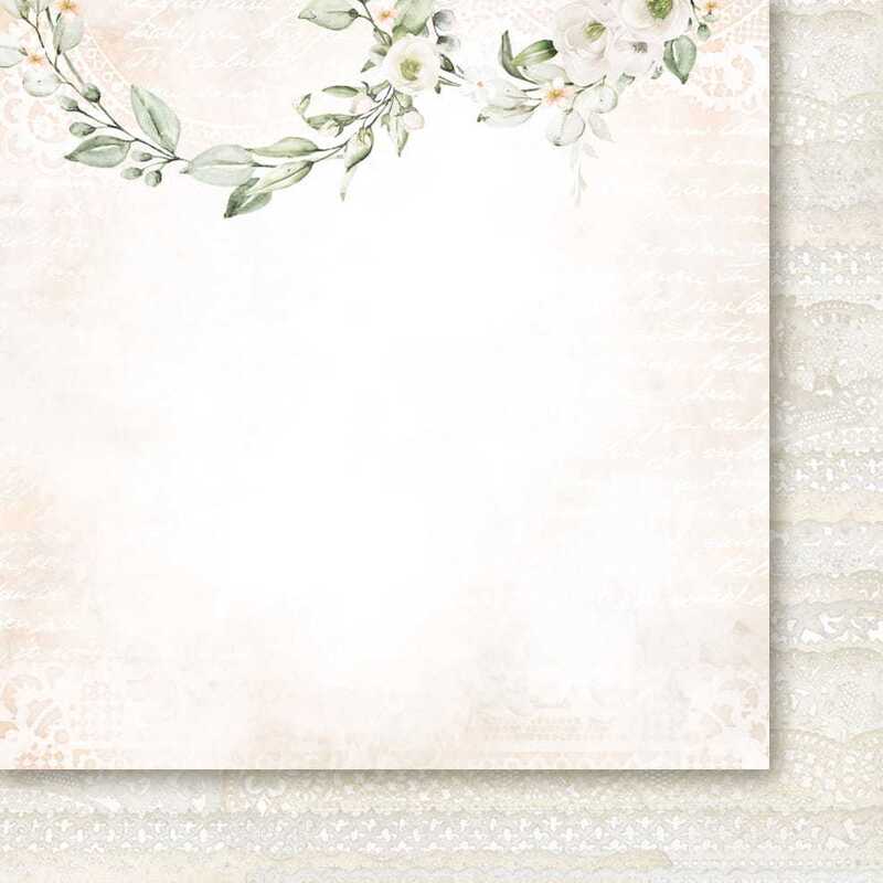 Sada oboustranně potištěných papírů PAPER HEAVEN 12x12" - First Kiss