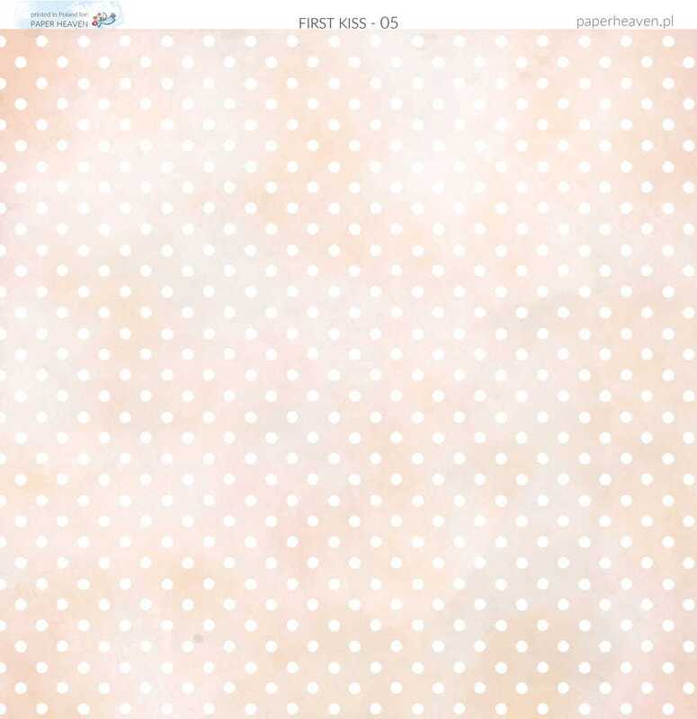 Sada oboustranně potištěných papírů PAPER HEAVEN 12x12" - First Kiss