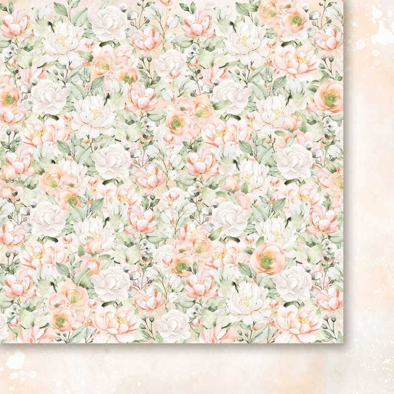 Sada oboustranně potištěných papírů PAPER HEAVEN 12x12" - First Kiss