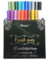Inkoustové metalické fixy Artmagico - sada 20 ks