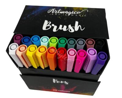 Akrylové fixy Artmagico - sada 20 ks