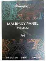 Malířské panely Artmagico 280g/m2 - sada 5 ks