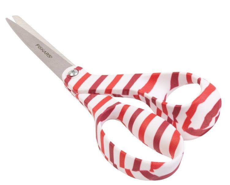 Nůžky Fiskars, pruhované, 21 cm