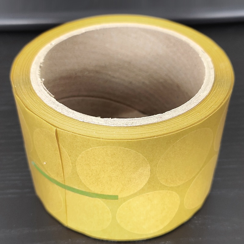 Samolepicí průhledná kolečka PP 