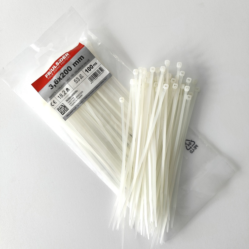 Stahovací páska Friulsider - BÍLÁ