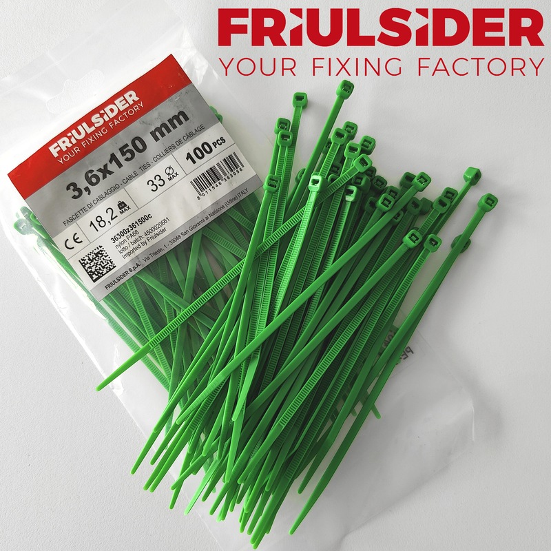 Stahovací páska Friulsider - ZELENÁ