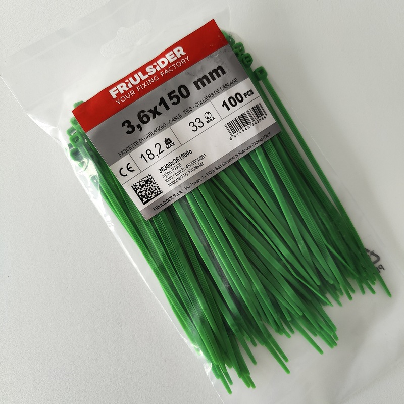 Stahovací páska Friulsider - ZELENÁ