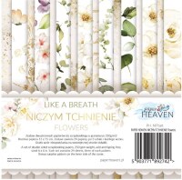 Sada oboustranně potištěných papírů PAPER HEAVEN 6x6" - Like a Breath_Flowers - sada 24 listů