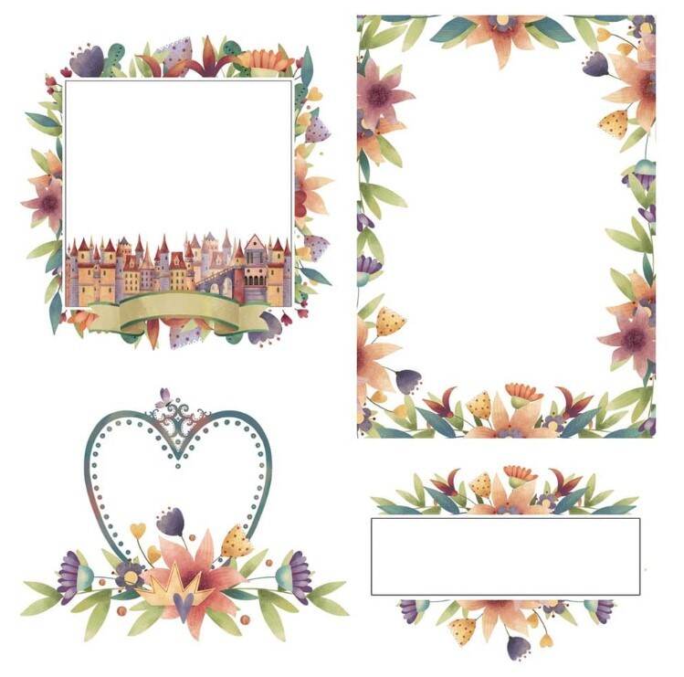 Sada oboustranně potištěných papírů PAPER HEAVEN 6x6" - Over the Hills