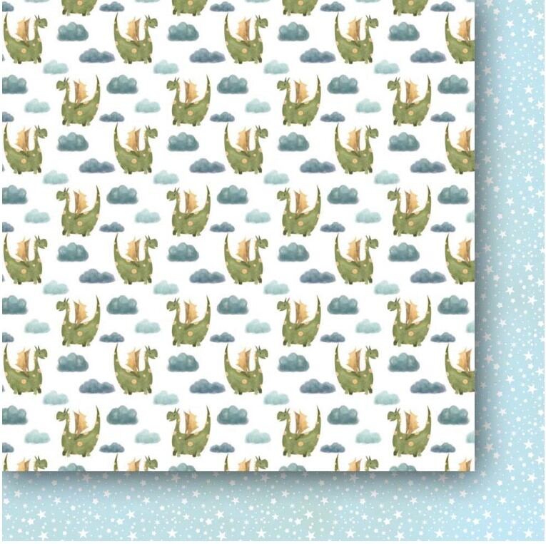 Sada oboustranně potištěných papírů PAPER HEAVEN 6x6" - Over the Hills