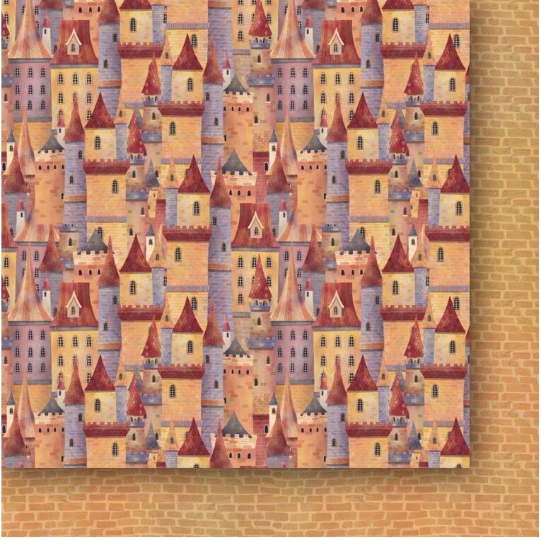 Sada oboustranně potištěných papírů PAPER HEAVEN 6x6" - Over the Hills