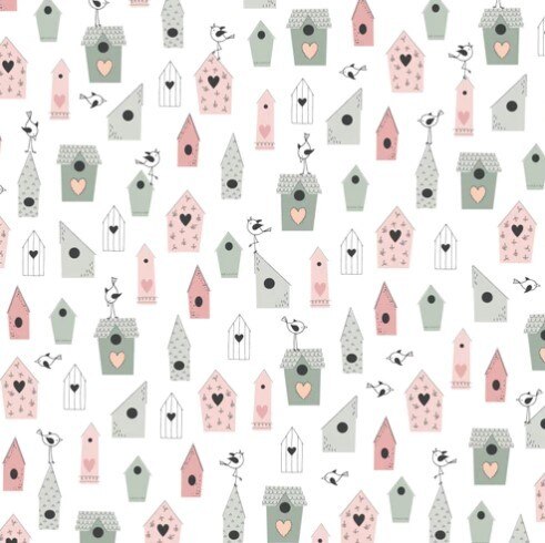 Sada papírů MODA SCRAP 12x12" - Love is in the Air - sada 12 listů