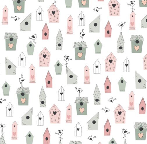 Sada papírů MODA SCRAP 6x6" - Love is in the Air - sada 12 listů