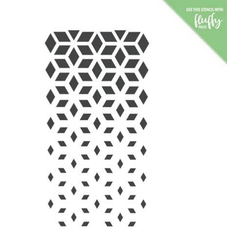 Maskovací šablona MODA SCRAP - Mozaika - 1 ks