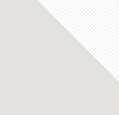 Oboustranně potištěný papír MODA SCRAP 12x12" - Pastel Grey - 1 ks