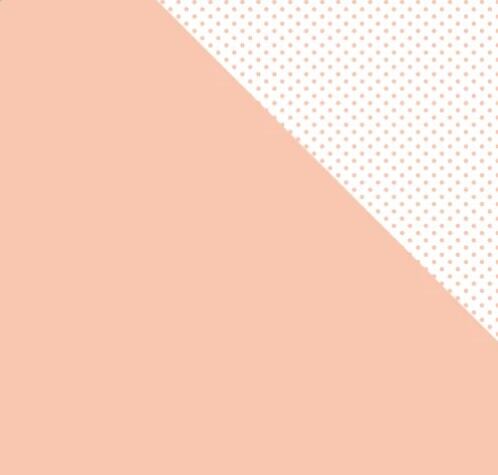 Oboustranně potištěný papír MODA SCRAP 12x12" - Pastel Peach - 1 ks