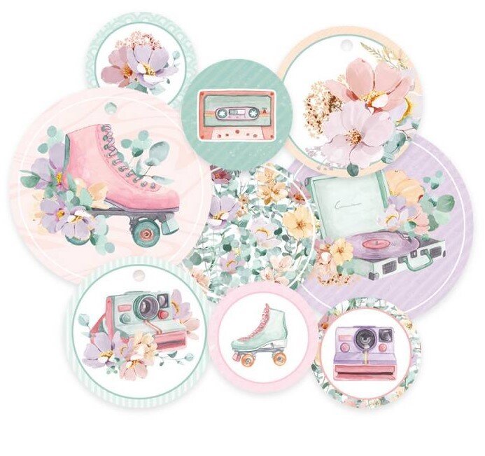 Dekorativní visačky P13 - Have Fun - sada 9 ks