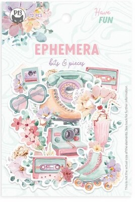 Papírové výseky P13 - Have Fun - sada 12 ks