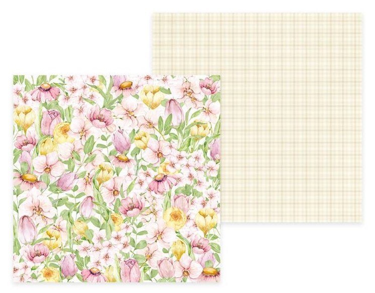 Sada scrapbookových oboustranně potištěných papírů P13 6x6" - Spring is calling - sada 24 listů