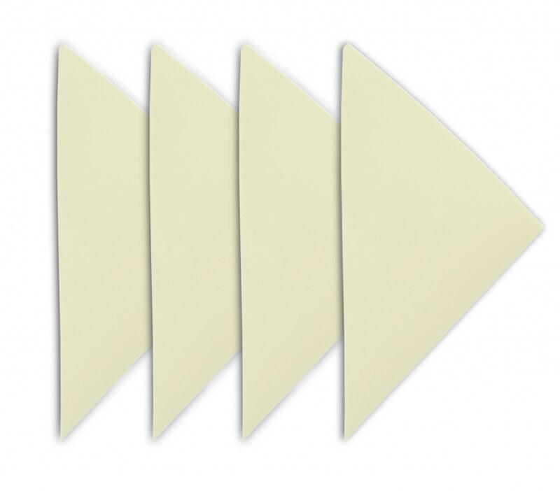 Fotoluminiscenční šipka schodová / rohová - šipka 60 mm x 60 mm