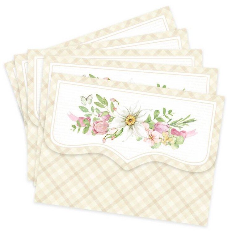 Mini obálky P13 - Spring is calling - sada 5 ks