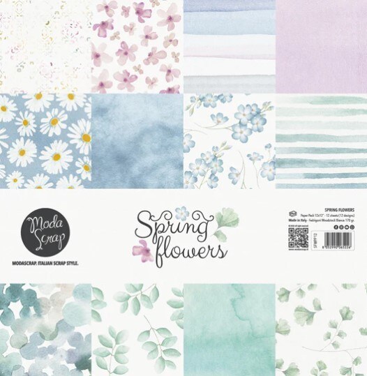 Sada papírů MODA SCRAP 6x6" - Spring Flowers