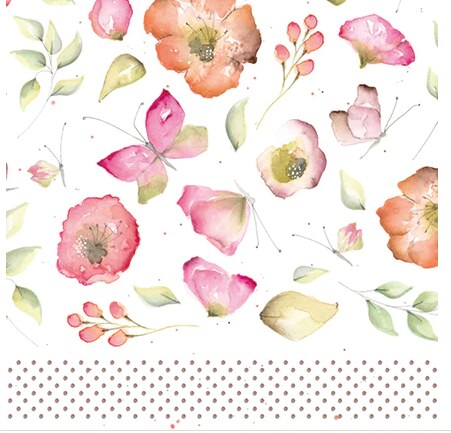 Sada papírů MODA SCRAP 6x6" - Let your soul bloom - sada 12 listů