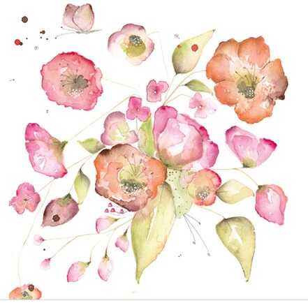 Sada papírů MODA SCRAP 12x12" - Let your soul bloom - sada 12 listů