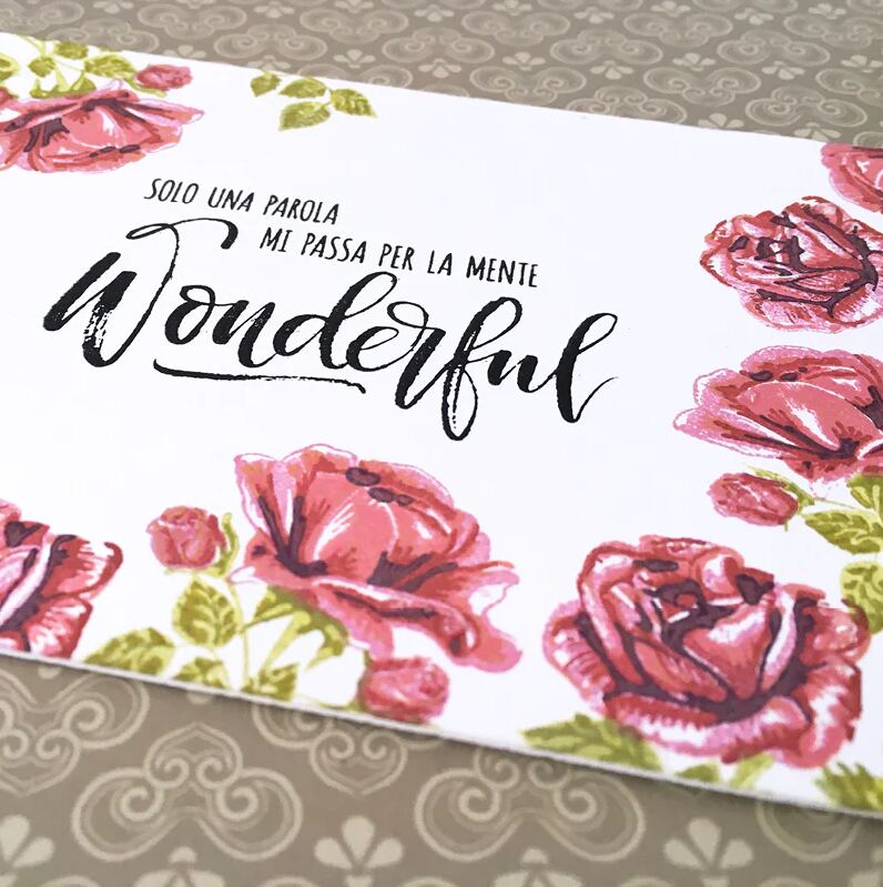 Silikonová razítka MODA SCRAP - růže - sada 14 ks