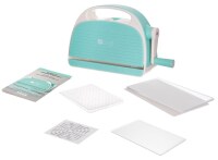 Mini vyřezávací a embossovací strojek dpCraft - startovací sada 12 ks