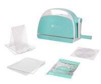 A5 vyřezávací a embossovací strojek dpCraft - startovací sada 24 ks