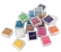 Barevné DYE inkousty PAPERMANIA - sada 20 ks