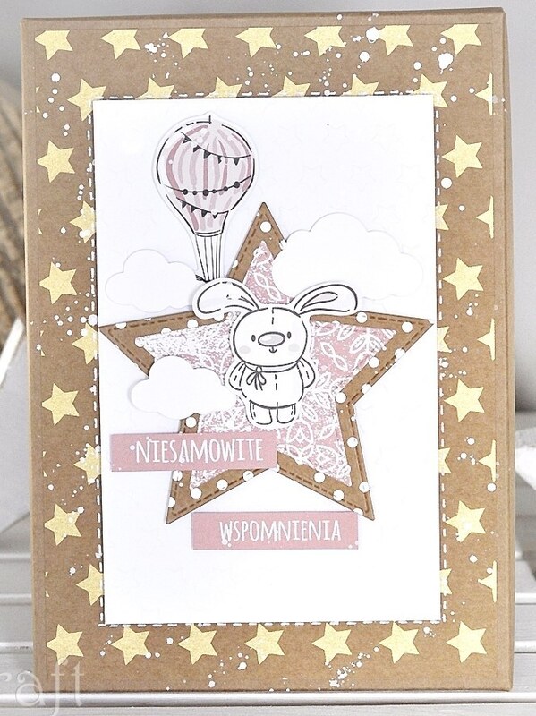 Vyřezávací šablony dpCraft - hvězdy - sada 4 ks