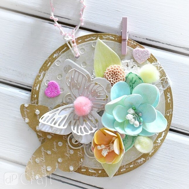 Vyřezávací šablony dpCraft - kruhy - sada 8 ks