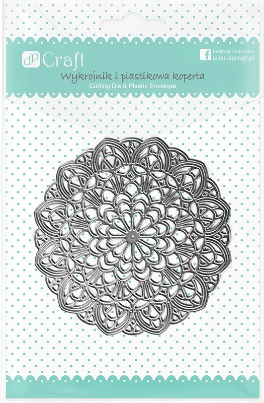 Vyřezávací šablony dpCraft - mandala - 1 ks
