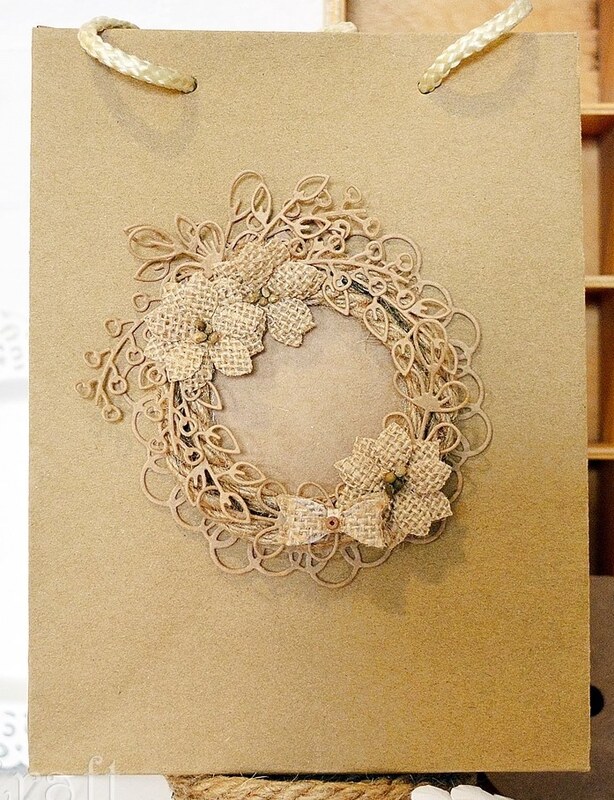 Vyřezávací šablony dpCraft - větvičky v půlkruhu - sada 4 ks