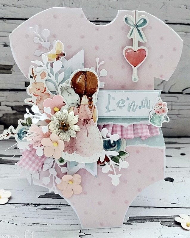 Vyřezávací šablony dpCraft - větvičky - sada 2 ks