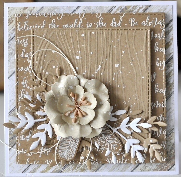 Vyřezávací šablony dpCraft - čtverce - sada 7 ks