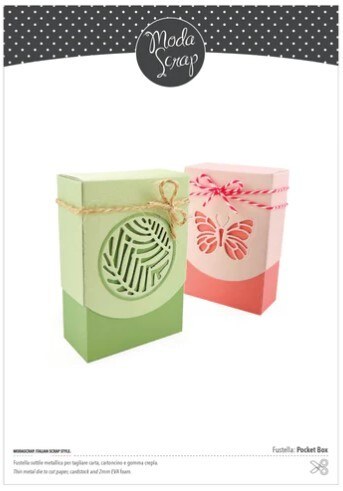 Vyřezávací šablony MODA SCRAP - krabička