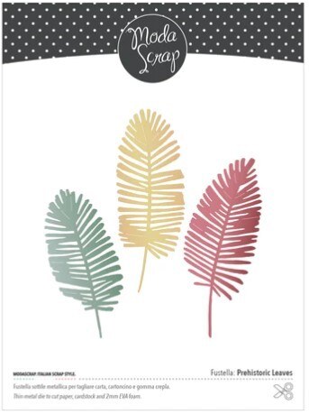 Vyřezávací šablony MODA SCRAP - Listy - sada 3 ks