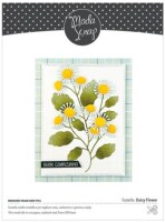 Vyřezávací šablony MODA SCRAP - Sedmikrásky - sada 4 ks