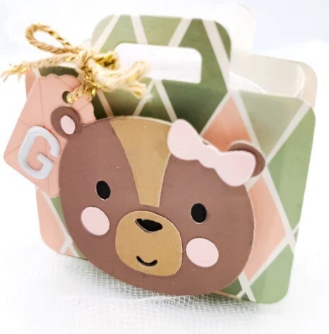 Vyřezávací šablony MODA SCRAP - žirafa a lev - sada 13 ks