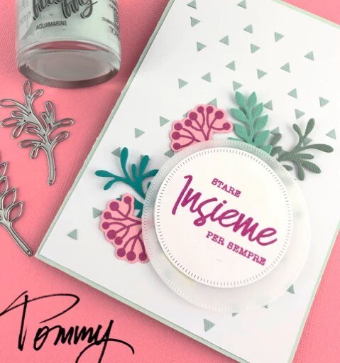 Vyřezávací šablony MODA SCRAP - větvičky - sada 9 ks