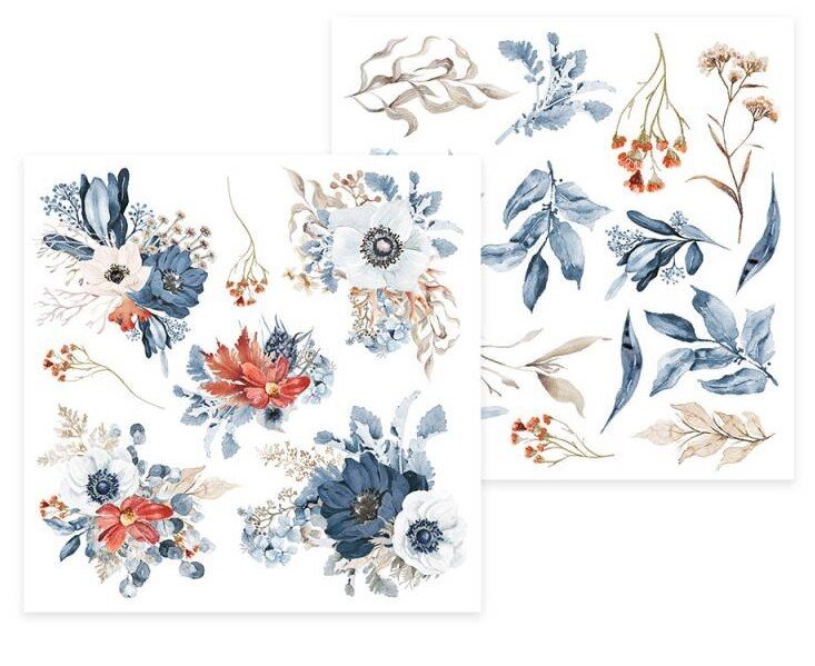 Sada scrapbookových oboustranně potištěných papírů P13 6x6" - Sea La Vie - sada 24 listů