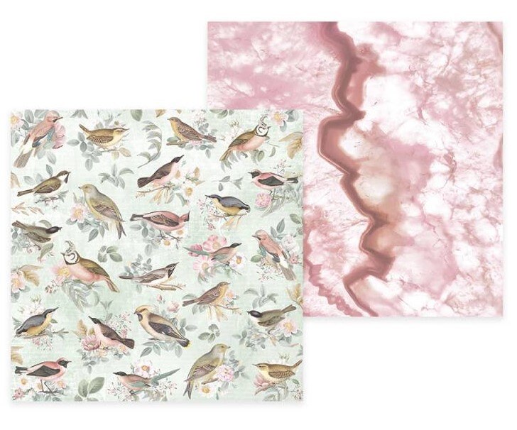 Sada scrapbookových oboustranně potištěných papírů P13 6x6" - Precious - sada 24 listů