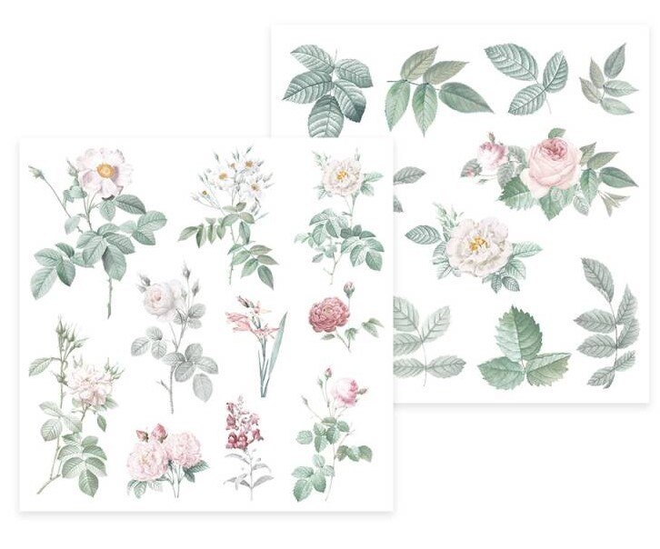 Sada scrapbookových oboustranně potištěných papírů P13 6x6" - Precious - sada 24 listů