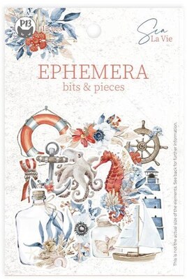 Papírové výseky P13 - Sea La Vie - sada 12 ks